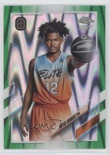 2021-22 Chrome OTE Overtime Elite Green RayWave Refractor 9/75 Bryce Griggs 0jv5