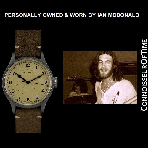 Longines Heritage Military Watch - PERSONALLY OWNED & WORN BY IAN MCDONALD