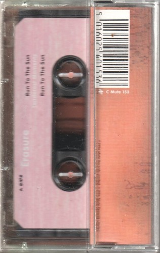 Erasure Run To the Sun cassette UK Mute 1994 CASSETTE SINGLE CMUTE153 - Picture 2 of 2