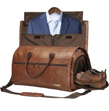 Garment Travel Duffle Bag, Large 2-in-1 Convertible Carry-on Luggage for Men ...