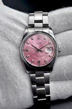 Rolex Oyster Precision ref. 6694 - dial MOP rosa brilli - garanzia - Revisionato