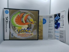 Pokemon HeartGold Version Nintendo DS CASE With Manual And Inserts ONLY NO GAME