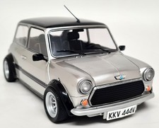 Solido 1/18 Mini Cooper Sport Silver '98 Classic Mini REWORKED Diecast model car