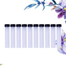 10 Pcs Small Plastic Bottle Sealed Storage Tube Sewing Tubes