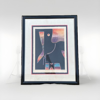 Vintage Artist Proof Hand Signed Neal Doty, Into The Mystic Abstract Surreal