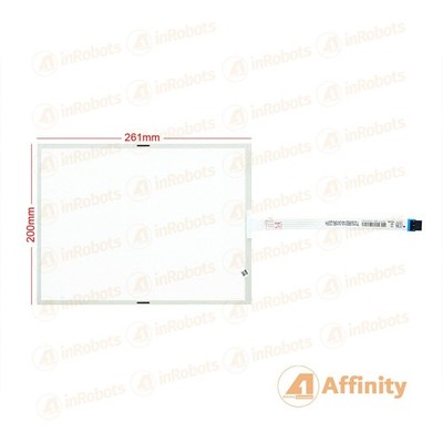 12.1inch 5-Wire for T121S-5RB014X-0A18R0-200FH Digitizer Resistive Touch Screen 