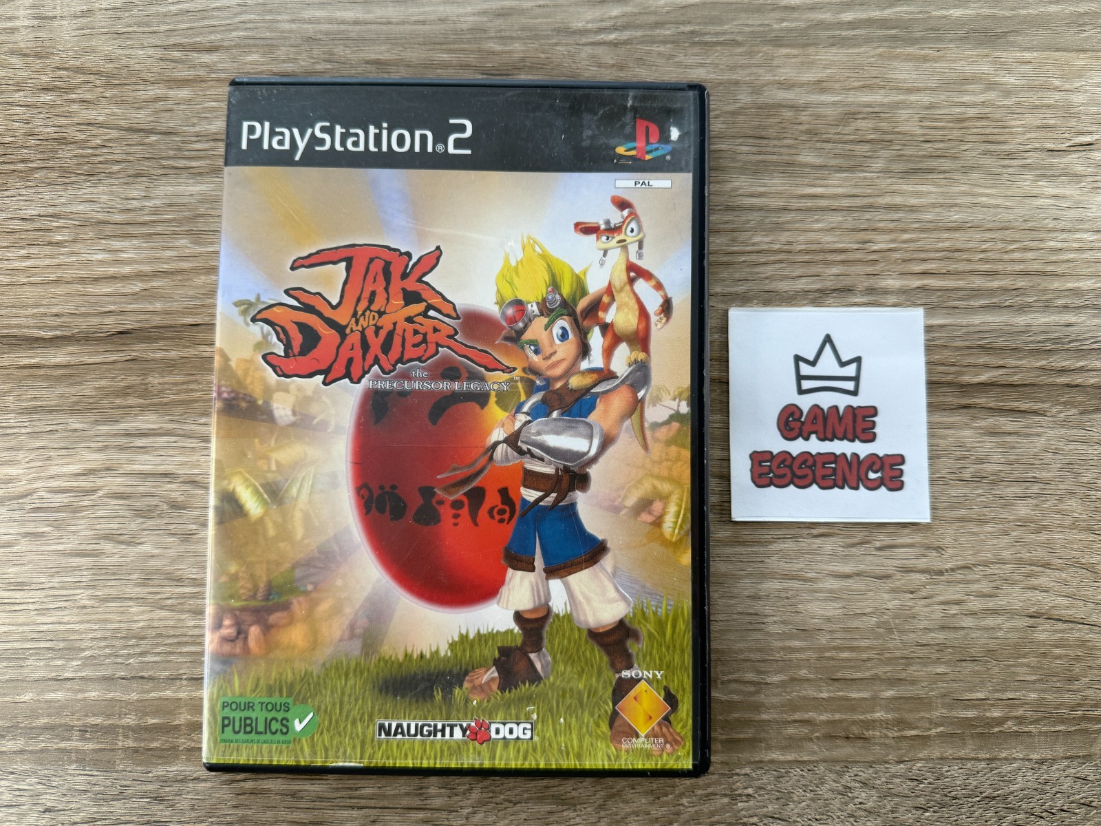 Jak and Daxter The Precursor Legacy PS2 Sans Notice PAL FR Sony PlayStation 2