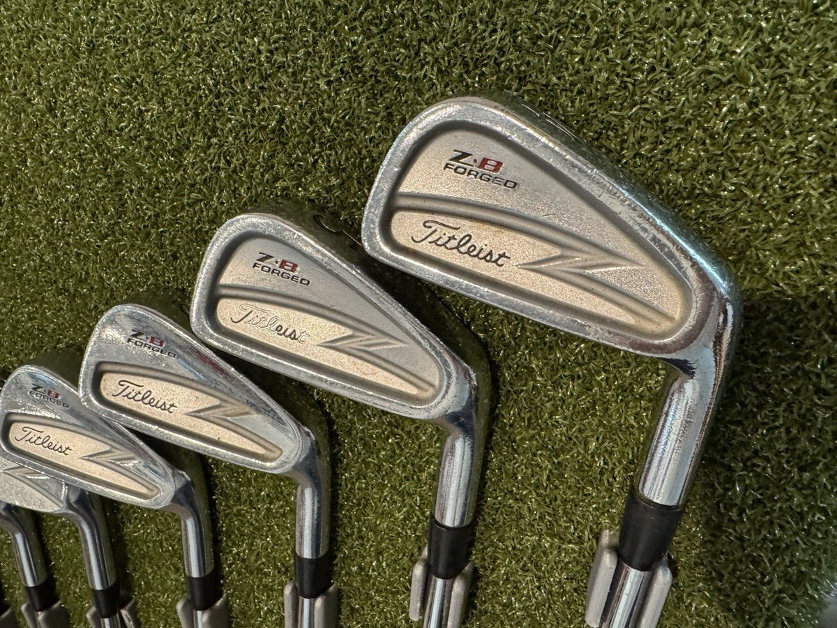 TITLEIST ZB Forged 4-PW iron set S300 STIFF Flex Steel Shafts