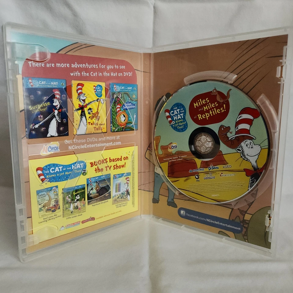 The Cat in the Hat Knows a Lot About That!: Miles and Miles of Reptiles (DVD) - Image 4 of 4