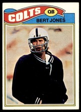 1977 Topps Bert Jones E Baltimore Colts #95 EX-EXMT