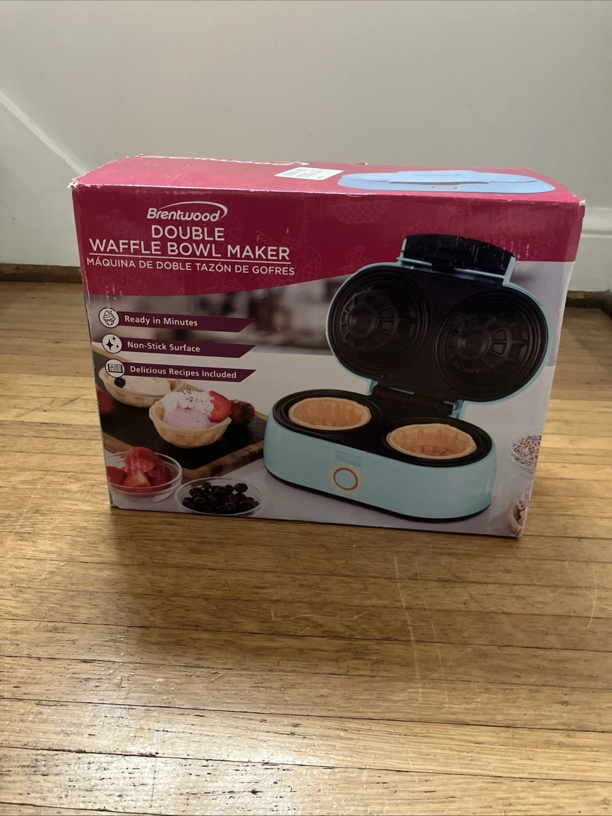 Double Waffle Bowl Maker