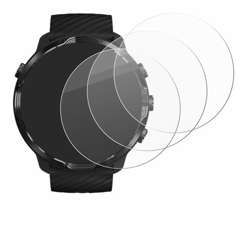 3x Glass Screen Protector for Suunto 7 Protective Glass Protection Film Robust - Zdjęcie 4 z 7
