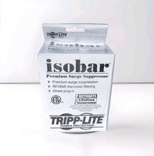 Tripp Lite Isobar Ultrablok 428 Premium Surge Suppressor RFI/EMI Noise Filtering