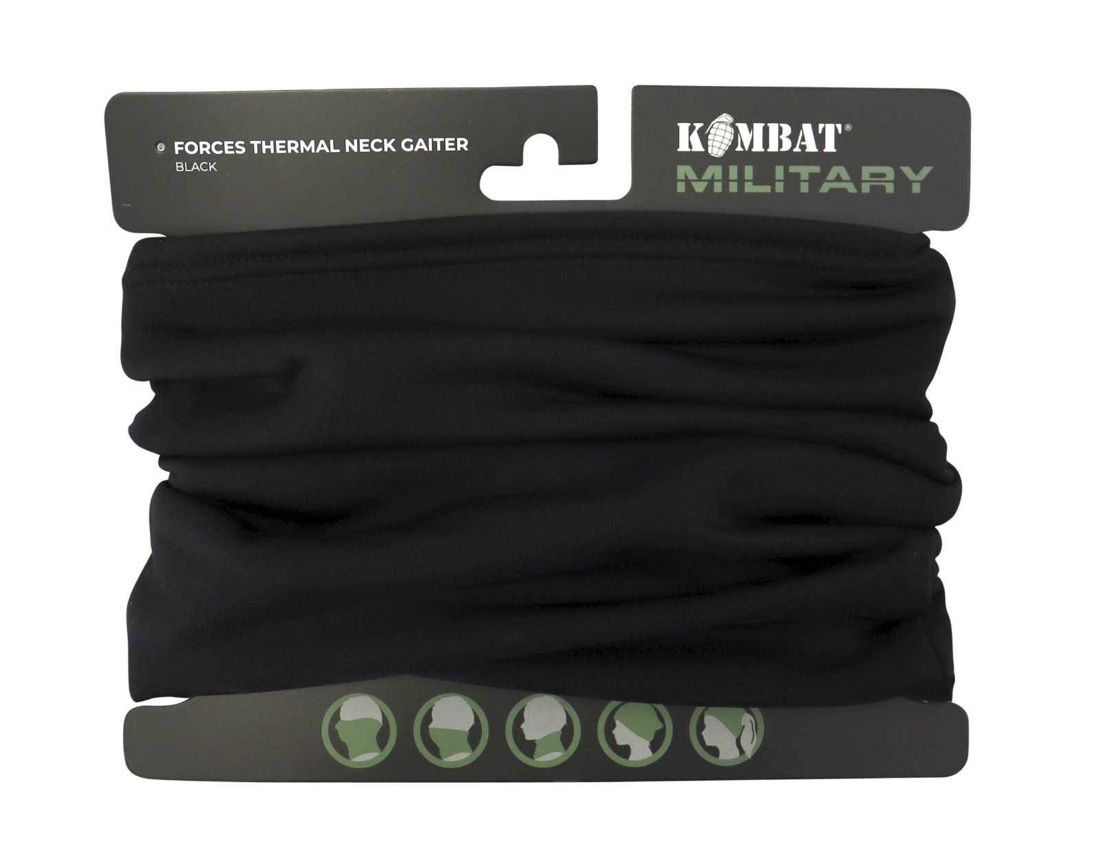 Kombat Forces Thermal Neck Gaiter - Black