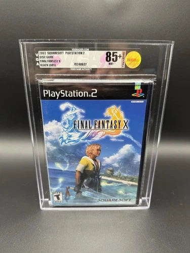 Final Fantasy X PS2 New Sealed Squaresoft 2001 VGA 85+ Graded Psa Wata Cgc