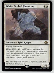 White Orchid Phantom - Modern Horizons 3 - #47 Rare