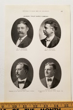 Notable Cincinnati Men of 1903 Photos LAUNDRY & TOILET SUPPLY Crother Gilbert D8