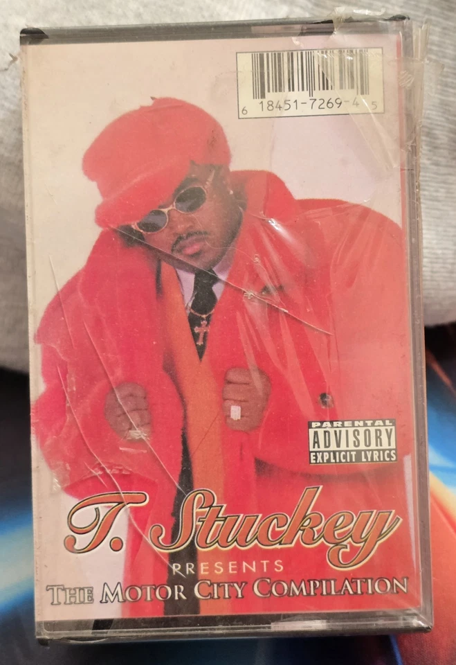T Stuckey The Motor City Compilation Cassette Sealed Detroit Hip Hop Gangsta Rap - Image 2 of 4