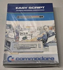 Easy Script Commodore 64 Advanced Word Processor *BRAND NEW FACTORY SEALED*