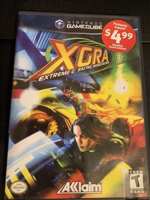 XGRA: Extreme-G Racing Association (GameCube, 2003) No manual tested!