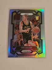 2023-24 PANINI PRIZM JOEY HAUSER #293 SILVER ROOKIE JAZZ SP 