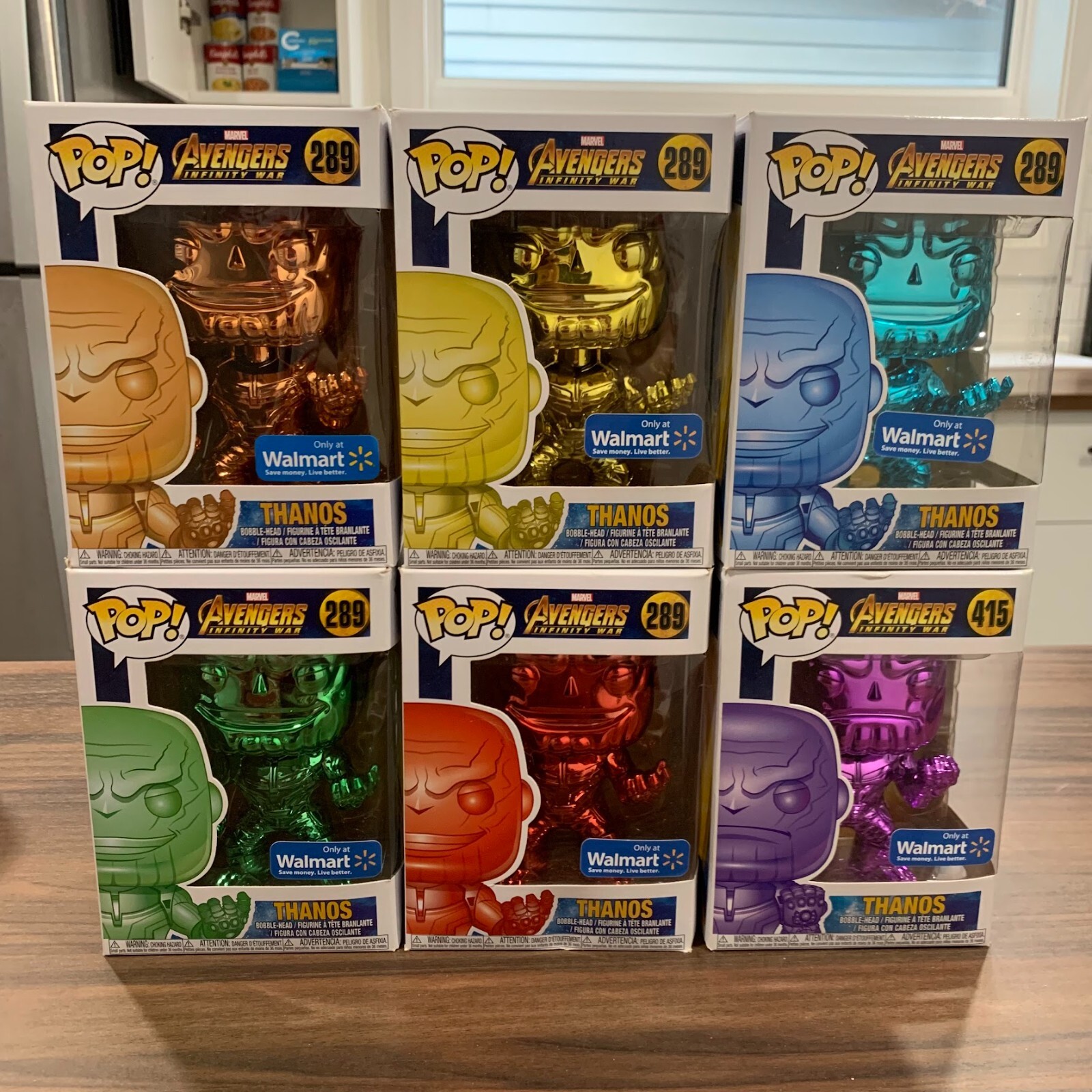 S Funko Marvel Pop Vinyl Avengers Infinity War Bnib
