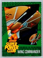 Wing Commander Nintendo Super Power Club Magazine Card #57