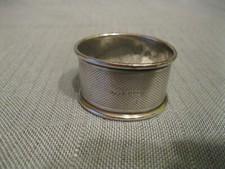 Serviettenring, 925 Sterling Silber, England, gemarkt+datiert 1958