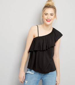 new look one shoulder top
