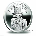 2014 1 OZ SLAVE UNCLE PROOF - 999 PURE SILVER SHIELD COLLECTOR AG SSG ROUND .