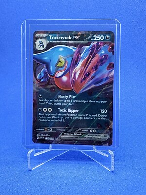 Pokemon Card - Toxicroak ex - 131/198 - SV01: Scarlet & Violet Base Set |  eBay