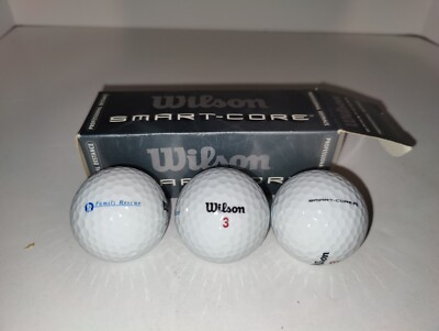 Wilson Smart-Core Professional Distance Golf Balls  1 Sleeve 3 Balls NEW 