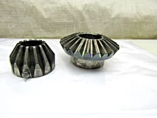 Bevel Gear Set 24 Teeth +14 Teeth 25mm Keyed Bore + 19mm Pinned Bore Hardened