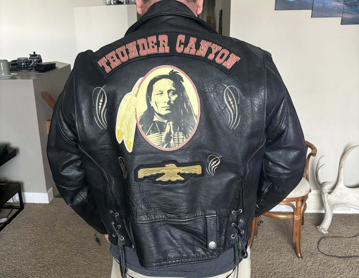 1994 Avirex Thunder Canyon Leather Jacket | eBay