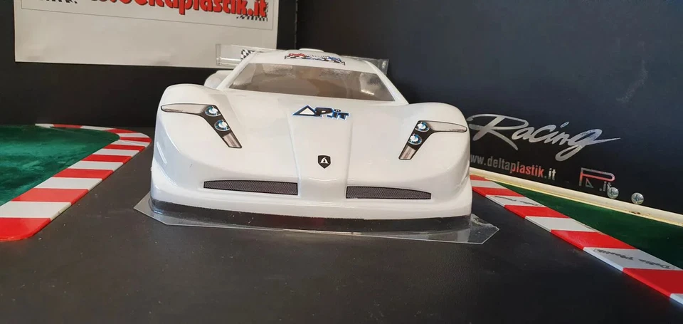 0185KIT - RC BODY scale 1/8 ASPARK OWL GT5 - KIT COMPLETO DECALS+WING - Immagine 2 di 4