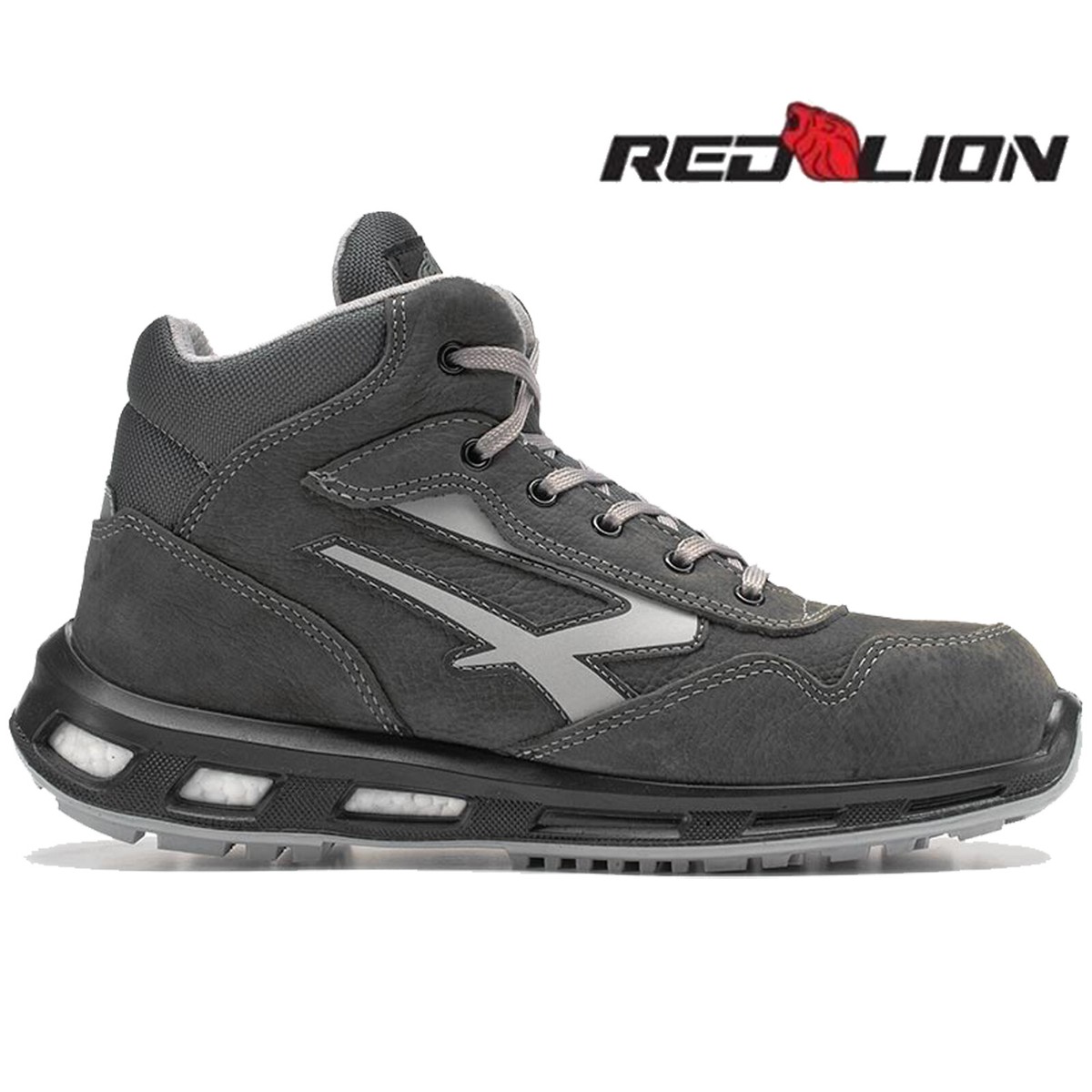 Scarpe Antinfortunistiche Alte in Pelle da Lavoro U-POWER Uomo