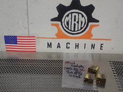 Allied Controls T163-CC-CC Relays 48VDC 2500Ohms Used With Warranty (Lot of 3)