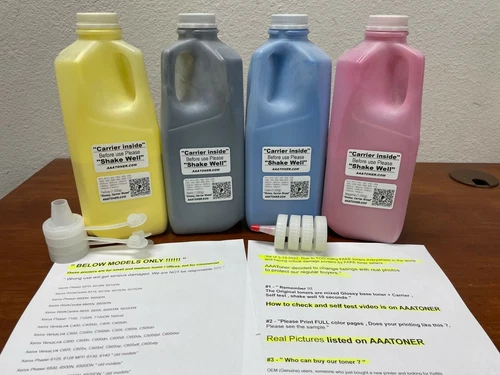 4,000g BULK Toner Refill for Xerox Versalink C400, C405, C500, C505, C600, C605