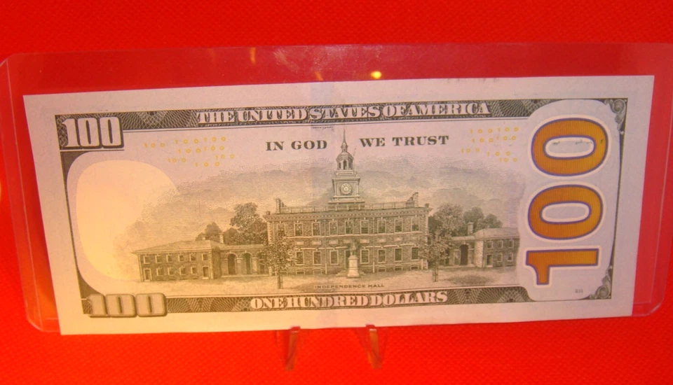 2017 A SERIES UNC 100 ONE HUNDRED DOLLAR FEDERAL RESERVE NOTE NEW CRISP UNC $100 - Image 4 of 4