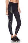 KORAL Women's Size M Medium Geo Black Rivalry Crop Light Stretch Pants Leggings — photo 2
