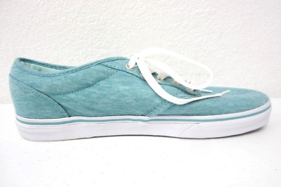 teal vans womens