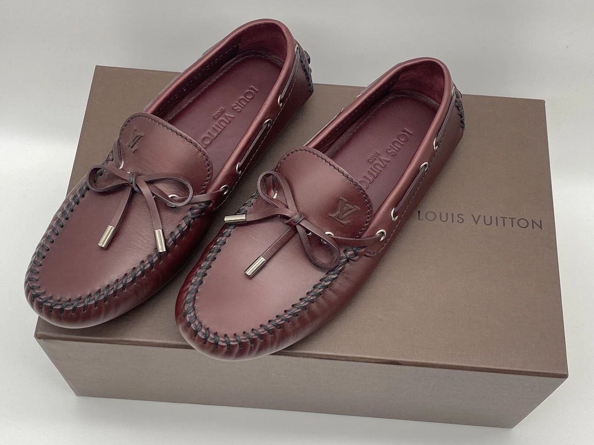 Louis Vuitton Leather Upper Red Casual Shoes for Men for  display picture 2