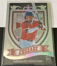 2021 Panini Chronicles Crusade Geraldo Perdomo Silver Holo Prizm #8 RC