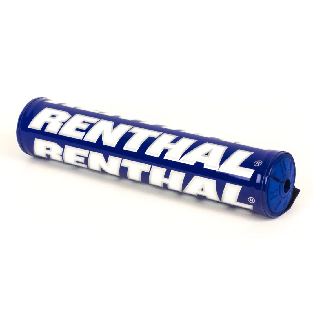 Renthal SX Bar Pad 10"" Coloured Foam Blue/White
