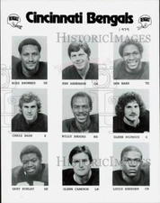 1979 Press Photo Cincinnati Bengals football team players - lra41386