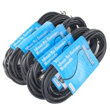 XLR Cable 25FT Low Z Male to Female 3 Pin XLR Mic Microphone Cable, 5 Pack
