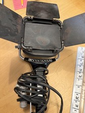 Vintage Sylvania Sun Gun   Model: SG-60   Electric Movie Light   Tested  Works 