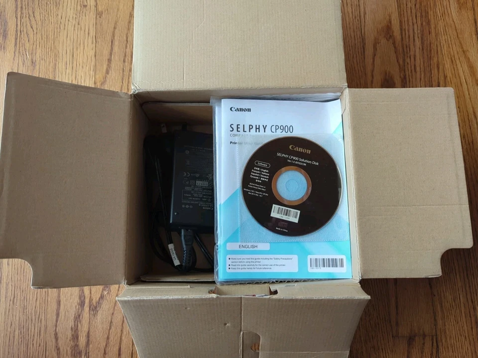 Canon SELPHY CP900 Digital Photo Dye Sublimation Printer with Box & Cables!  - Image 4 of 4