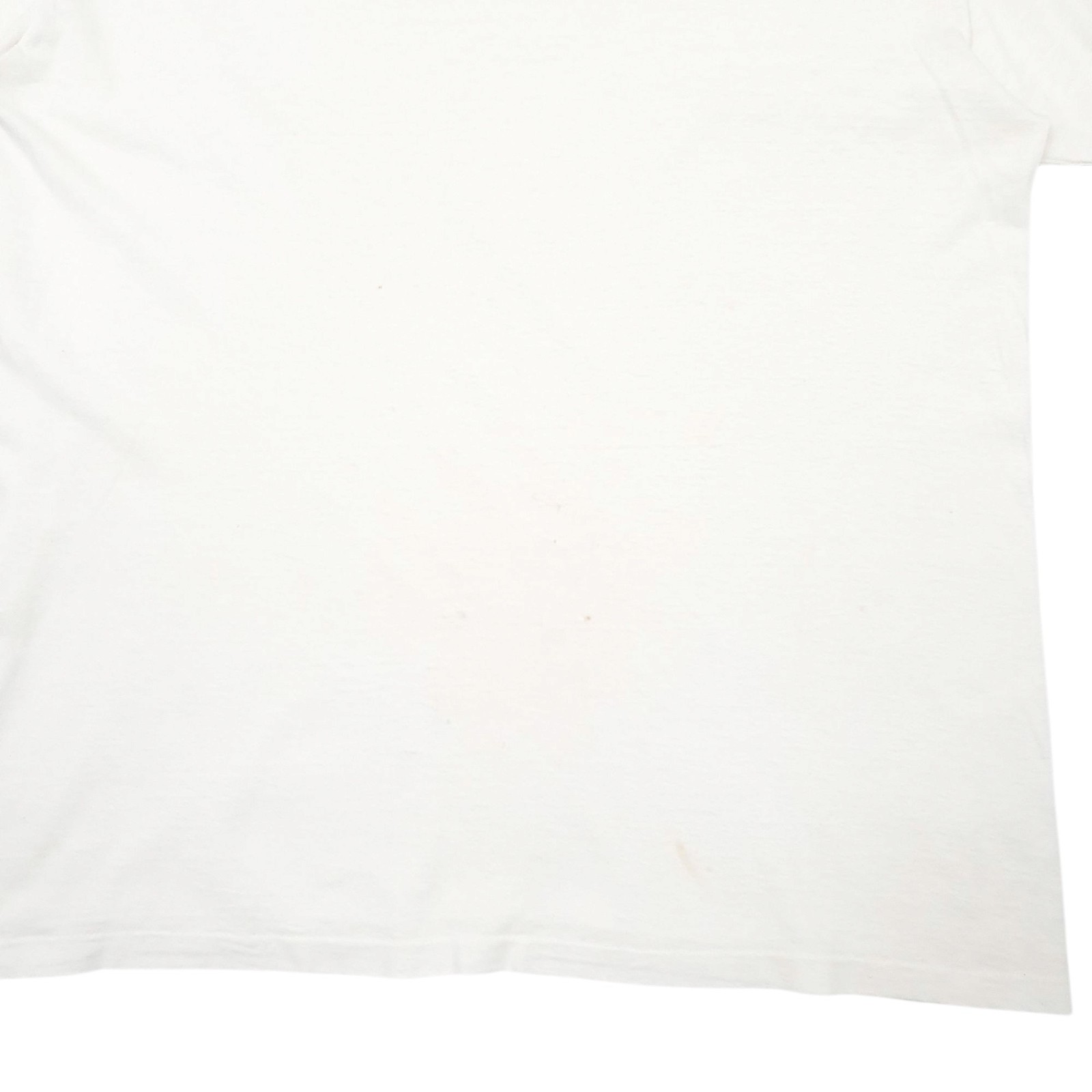 ONEITA White T Shirt Tee Single Stitch Vintage 90s L image 4