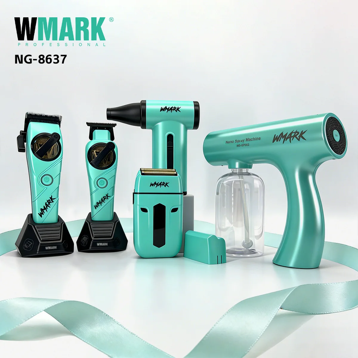 Professional 5‑in‑1 Barber Kit — Hair Clipper, Shaver, Dryer